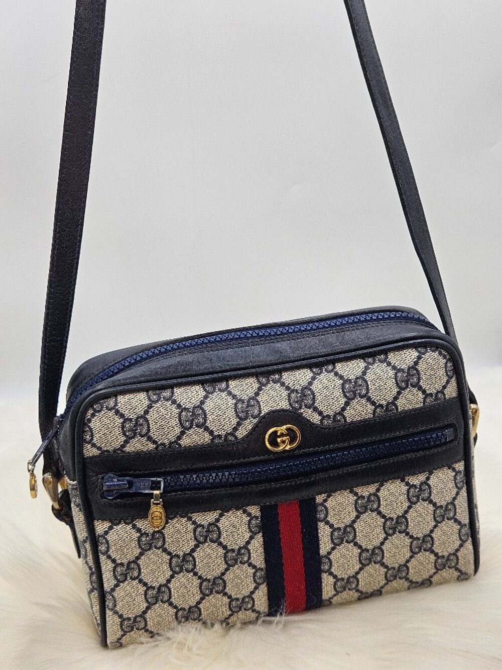 Gucci Ophidia Blue PM Bag